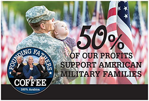 Founding Fathers Donut Shop Coffee Pods for Keurig 2.0 K-Cup Brewers – 80 Count