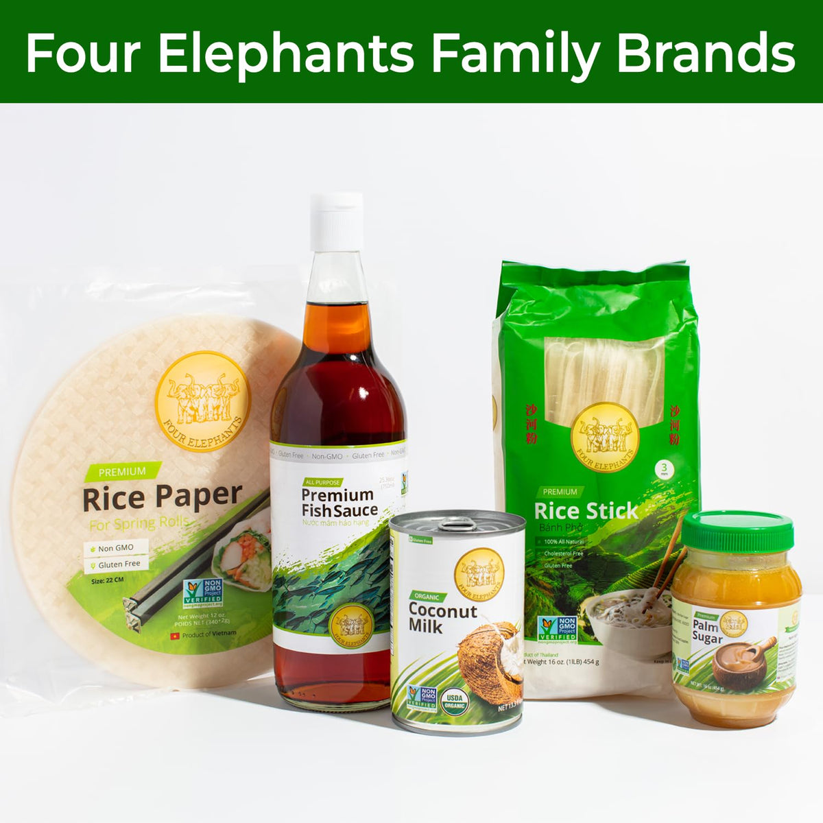 Four Elephants 20lb Organic Thai Hom Mali Jasmine Rice – Pro Chef Endorsed
