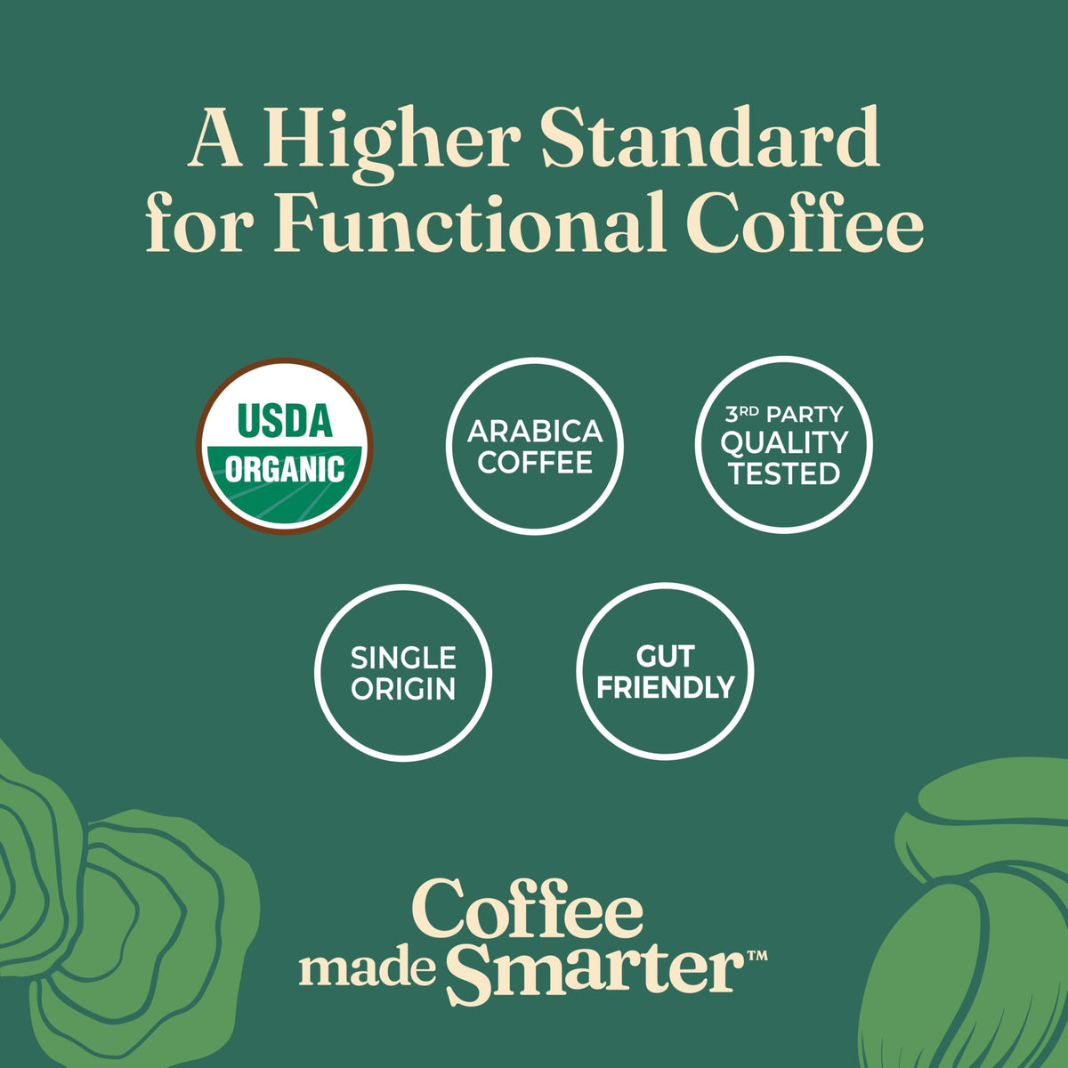 Four Sigmatic Mushroom Coffee Mix Cordyceps & Chaga — Pack of 3 (30 Packets Total)