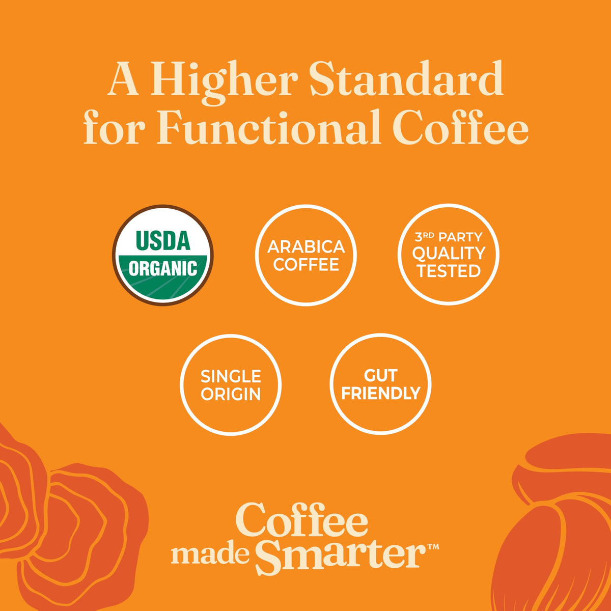 Four Sigmatic Mushroom Mix Coffee Lion's Mane | Focus Pack of 3 (30 Packets)