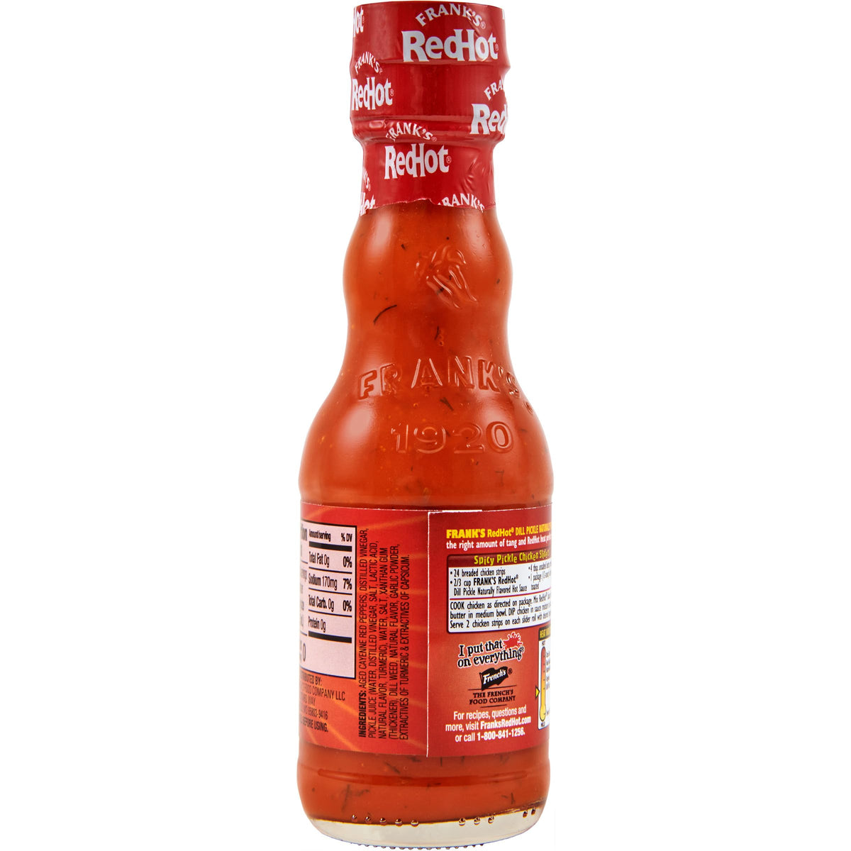 Frank's RedHot Dill Pickle Hot Sauce – 5 fl oz (Pack of 12)
