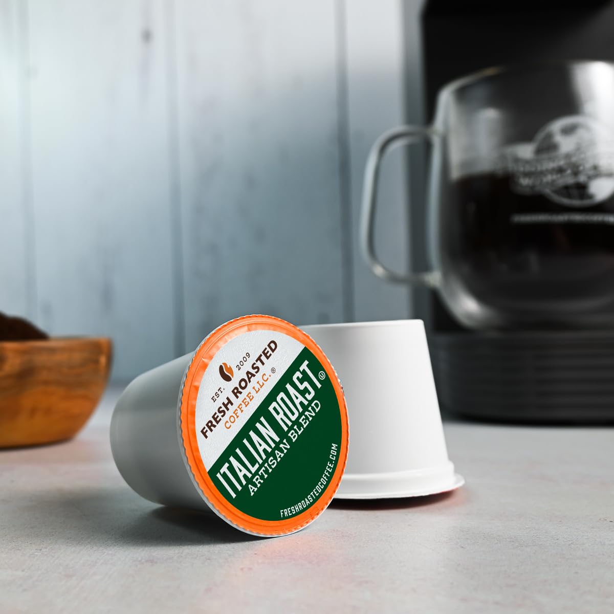 Fresh Roasted Coffee Bold Artisan Blend Variety Pack — 96 K-Cup Compatible Pods