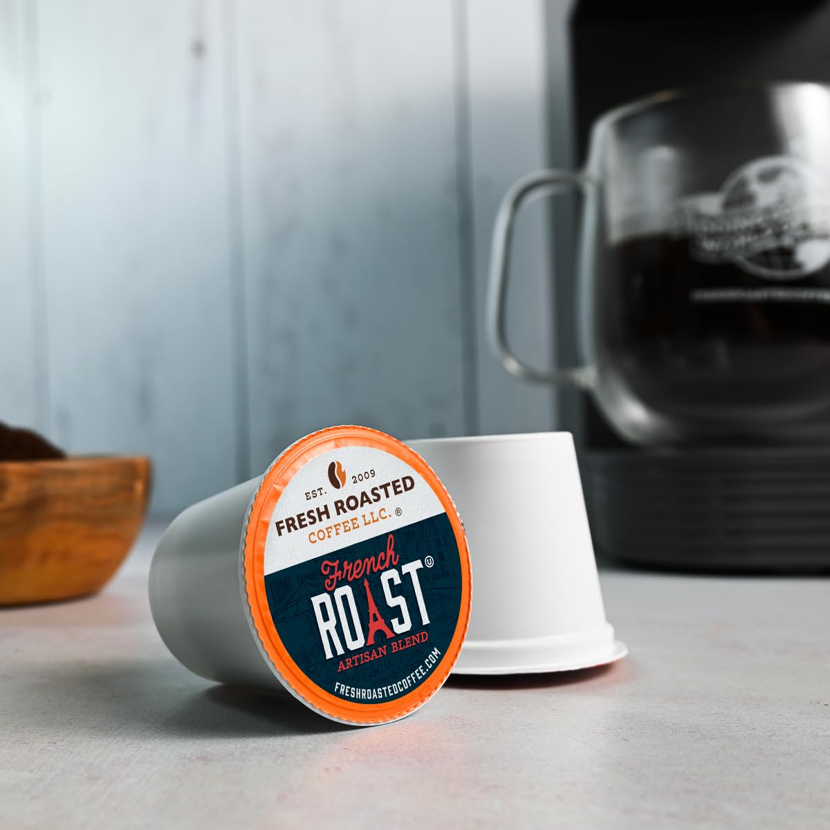 Fresh Roasted Coffee Bold Artisan Blend Variety Pack — 96 K-Cup Compatible Pods