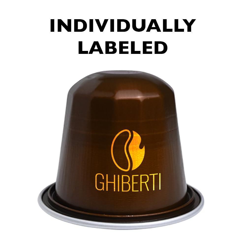 Fresh Roasted Coffee Italian Craft Espresso Variety Capsules for Nespresso OriginalLine – 120 Recyclable Aluminum Pods