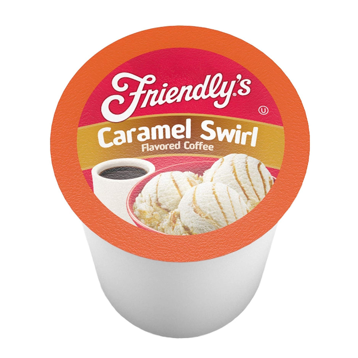 Friendly's Caramel Swirl Coffee Pods for Keurig K-Cup Brewers – 40 Count