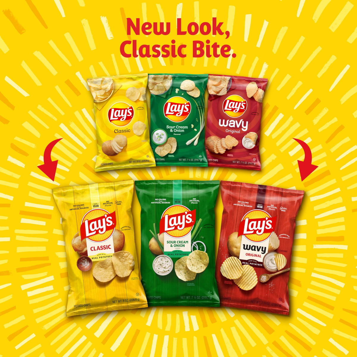 Frito-Lay Fun Times Mix Variety Pack – 40 Single-Serve Snacks, 2.37 lb