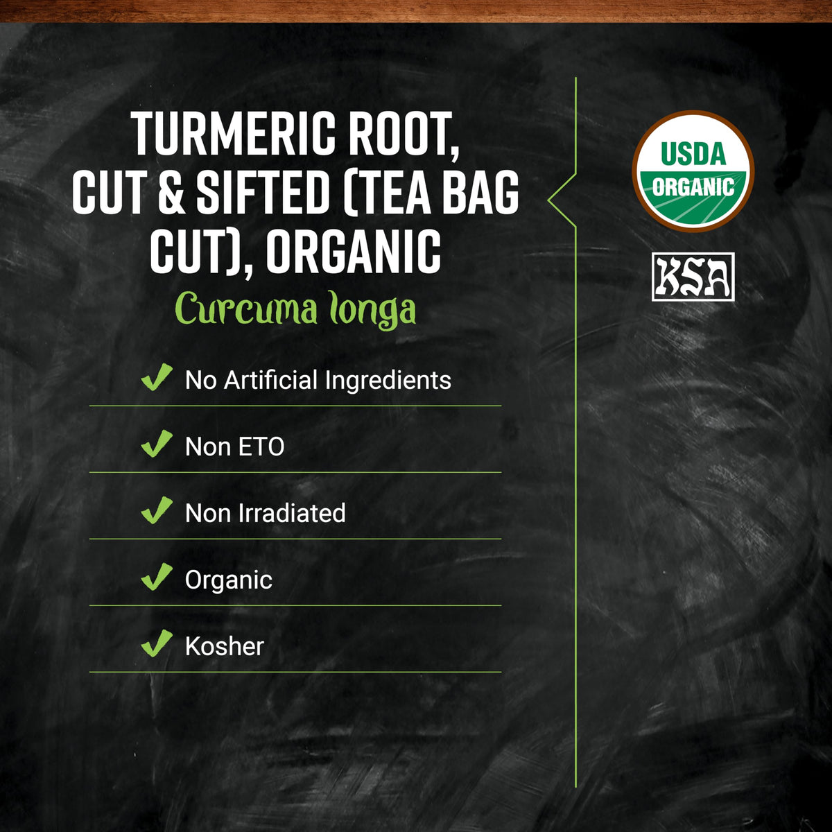 Frontier Co-op Organic Turmeric Root, 1 lb Bulk — Tea, Pickling & More