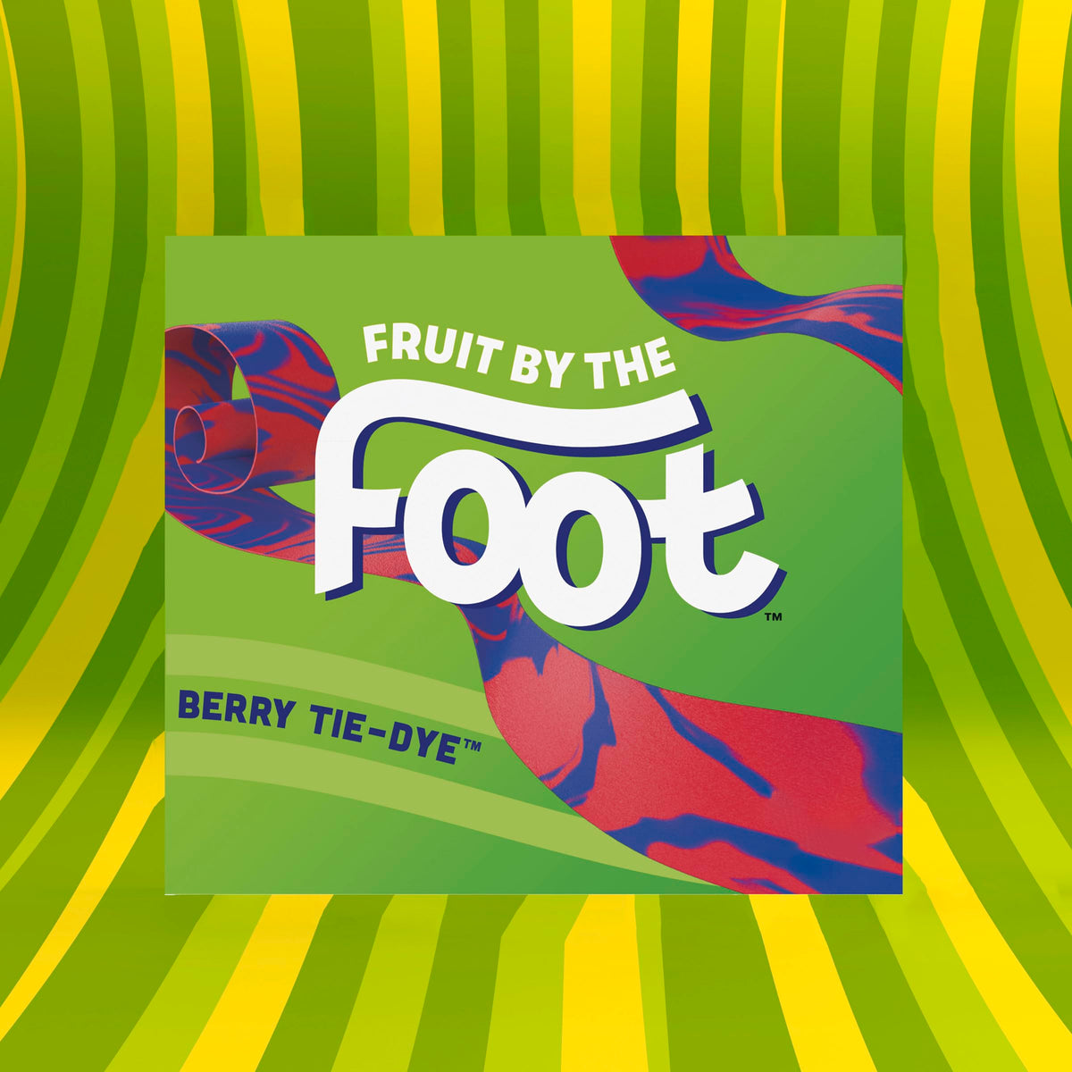 Fruit by the Foot Berry Tie-Dye Snacks – Gluten-Free, 4.5 oz, 6 ct (Pack of 8)