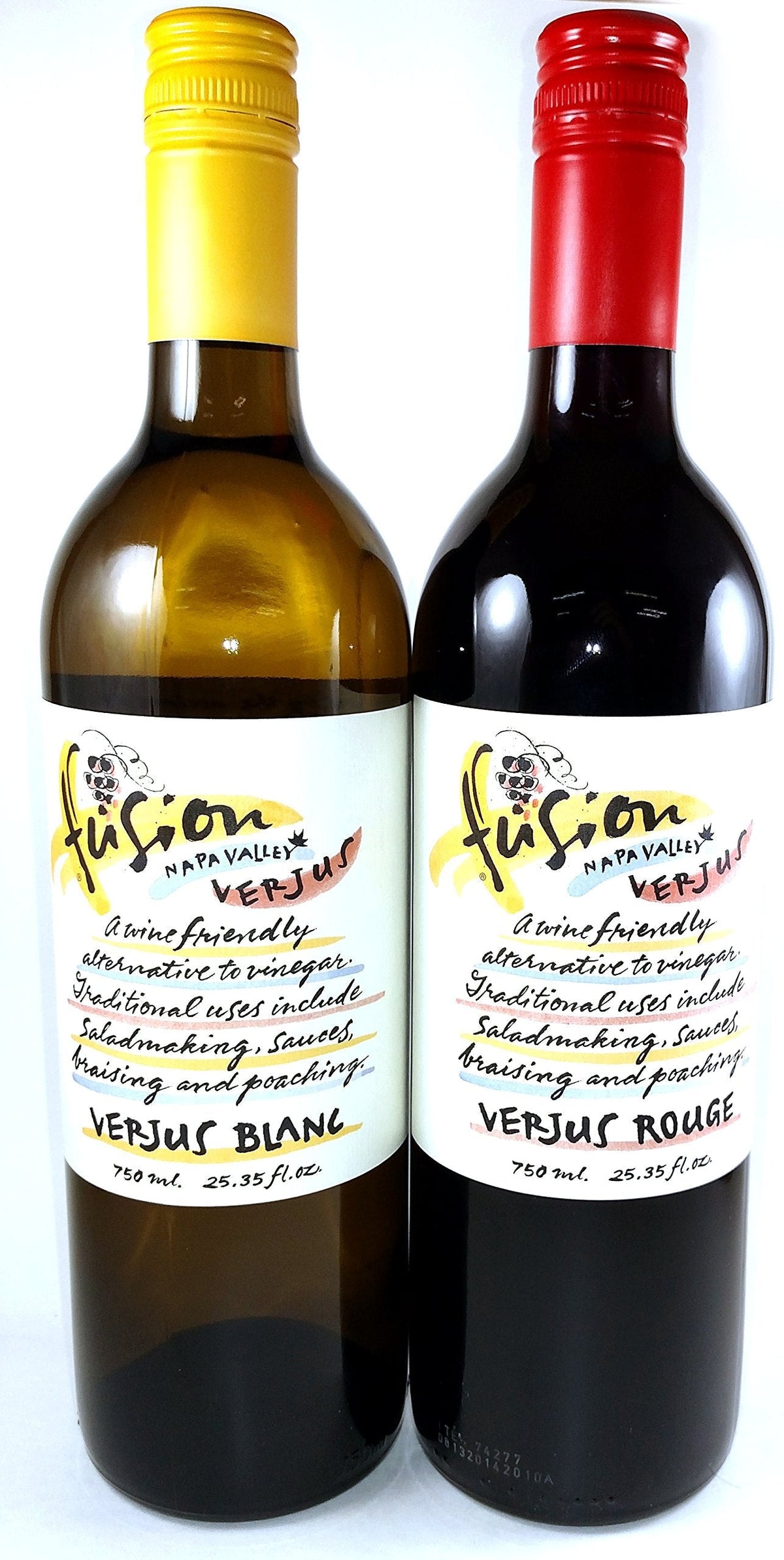 Fusion Verjus Gift Set: White & Red Verjus (750 ml each)