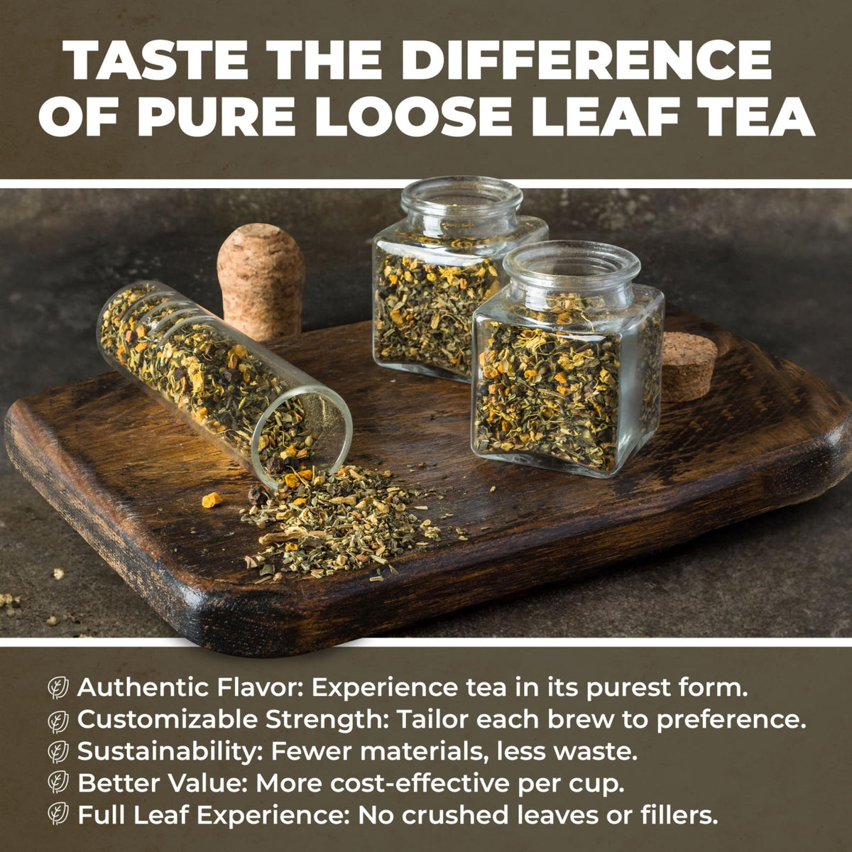 Gardenika Organic Flamma-tea: Loose Leaf Turmeric Ginger Tea with Cinnamon & Pepper | Caffeine-Free 1 lb