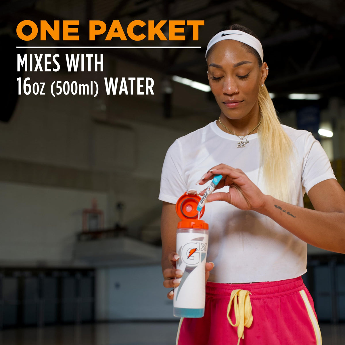 Gatorade G Zero Powder Glacier Cherry Variety Pack – 0.10oz Packets, 50 Sticks (Pack of 5)