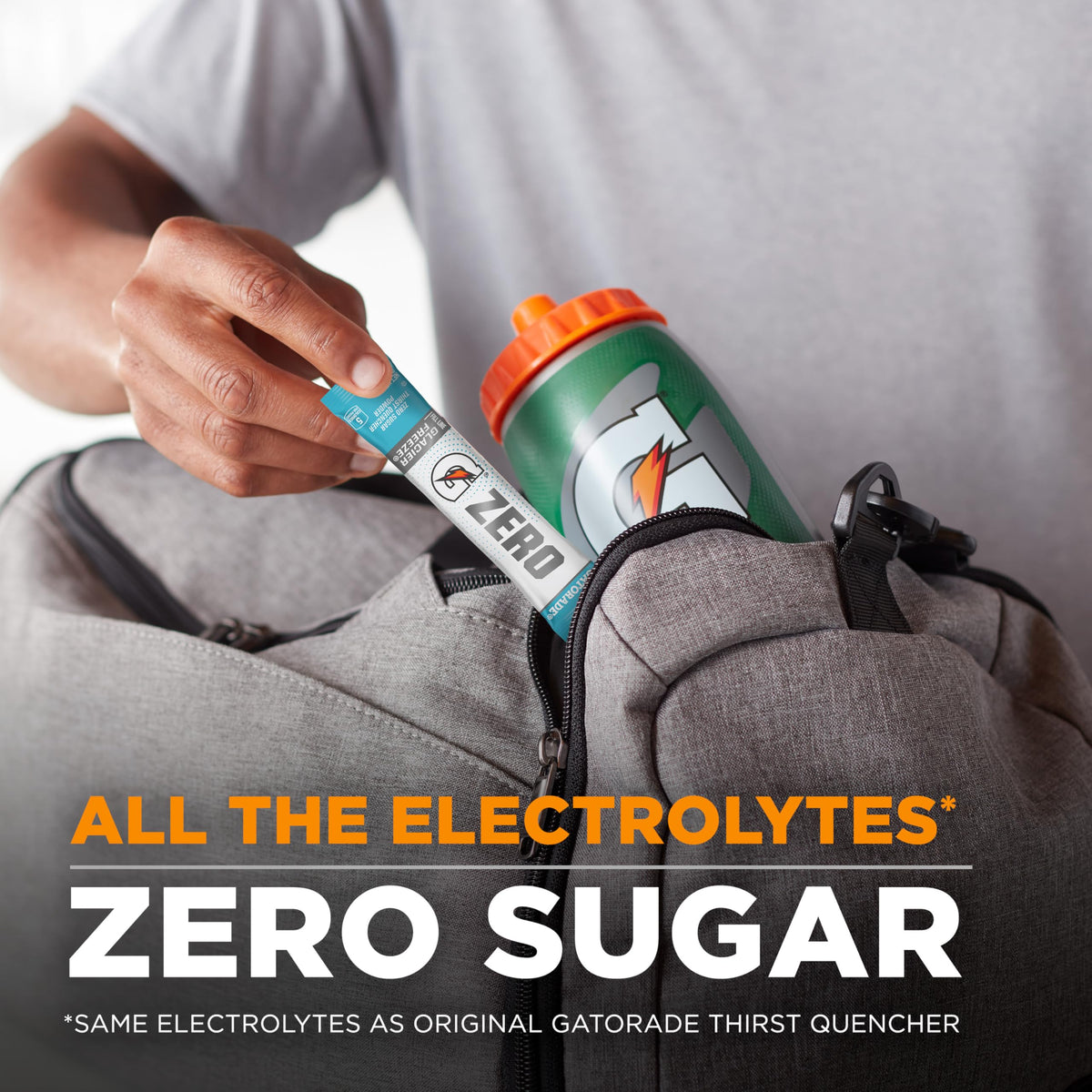 Gatorade G Zero Powder Glacier Cherry Variety Pack – 0.10oz Packets, 50 Sticks (Pack of 5)