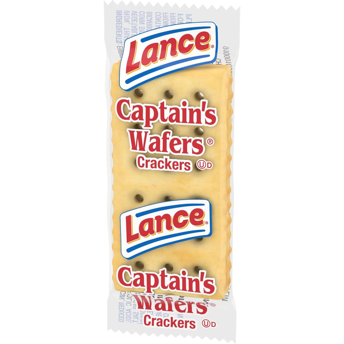 Captain’s Wafers Crackers Original Flavor – 0.23 oz, 100-Pack, Individually Wrapped, On-the-Go Snack
