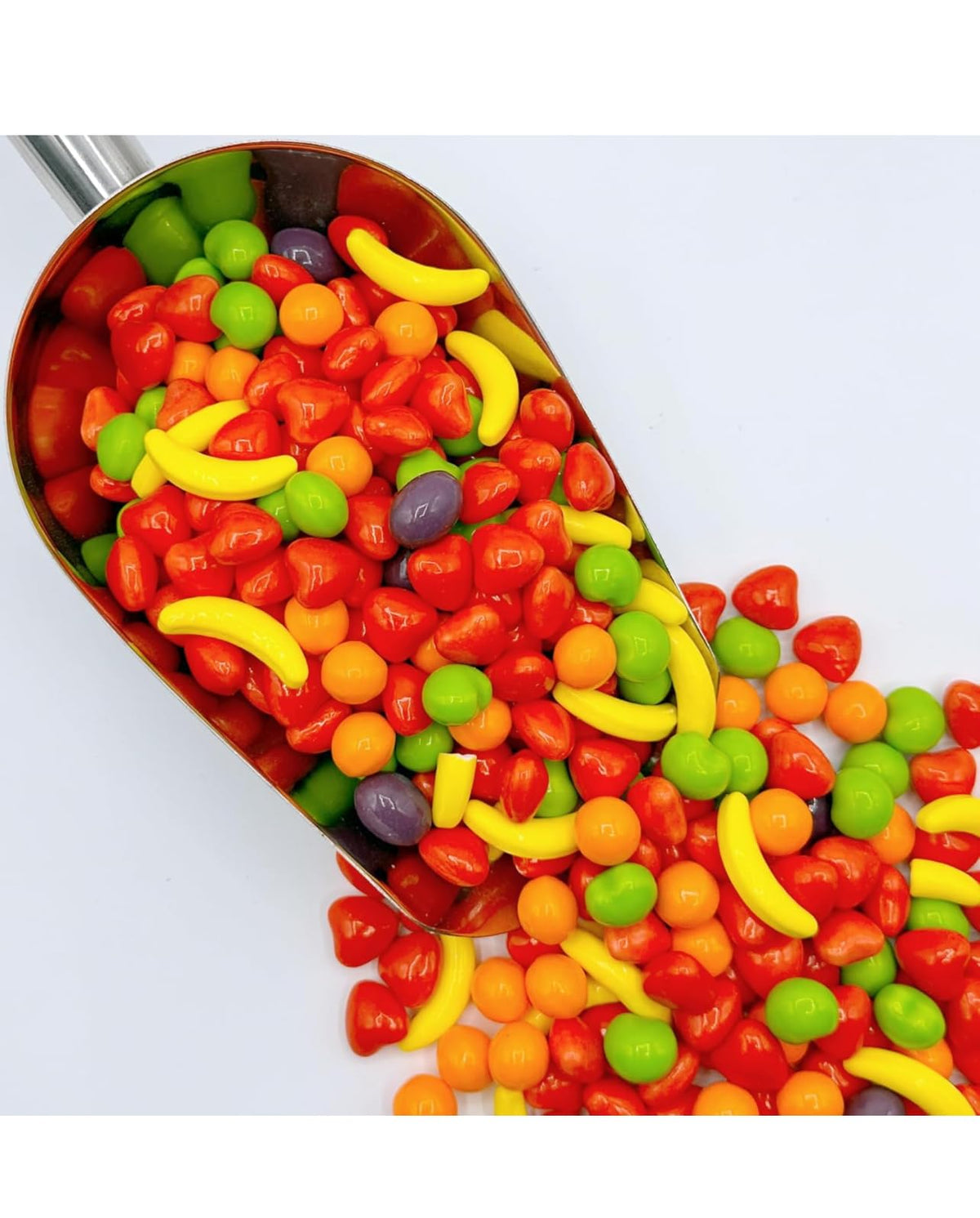 Generic Fruit Candies | Hard Candy Bulk 2 lb | Fruit Shaped Retro Candy