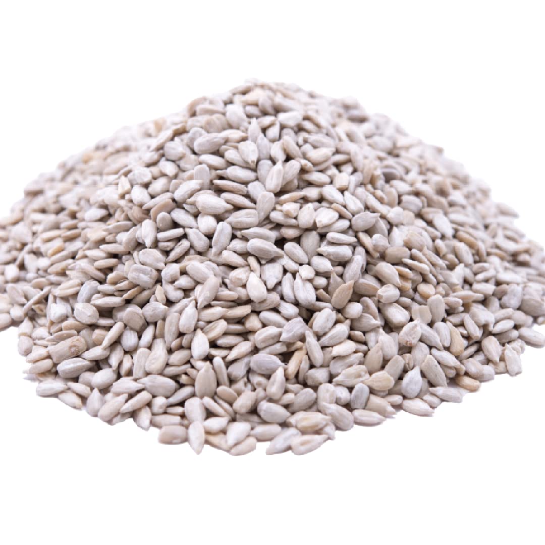 Gerbs Raw Sunflower Seed Kernels, 4 lb – Allergen-Free, Resealable Bag, Mild & Crunchy