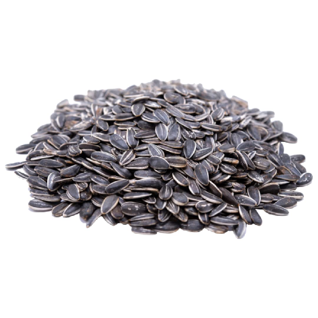 GERBS Raw Whole Sunflower Seeds 4 lbs – In-Shell, Allergen-Free, Resealable Bag