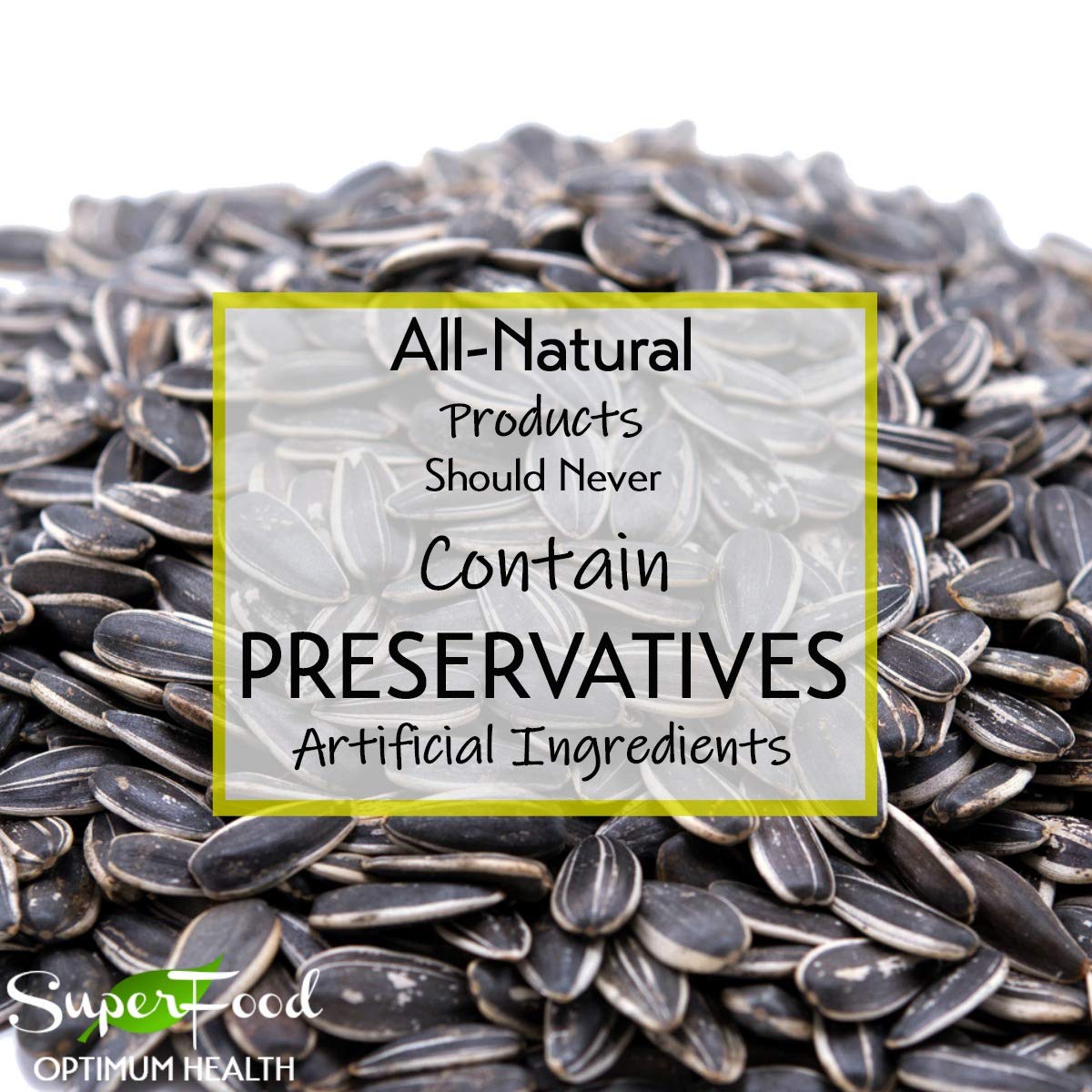 GERBS Raw Whole Sunflower Seeds 4 lbs – In-Shell, Allergen-Free, Resealable Bag