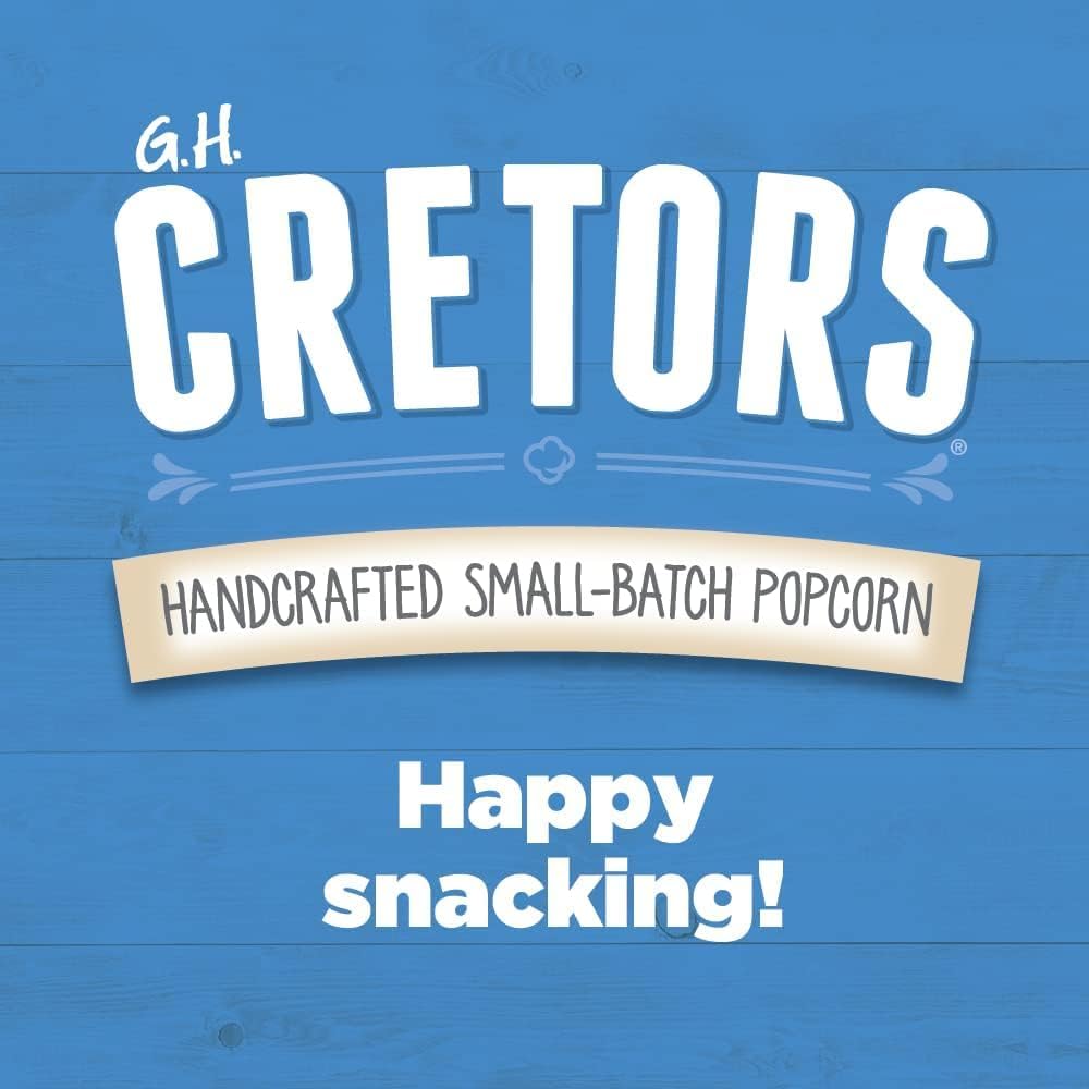 G.H. Cretors Cheese & Caramel Popcorn Mix – 40 Pack of 1oz Bags | Gluten Free, Kosher, Small-Batch Handmade