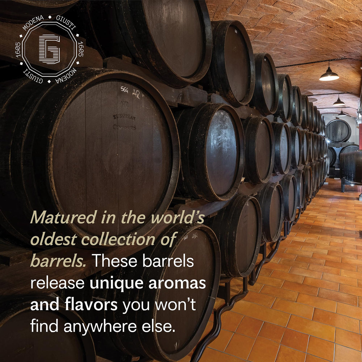 Giusti Italian Balsamic Vinegar of Modena IGP, Matured & Thick, 250ml | 3 Gold Medals