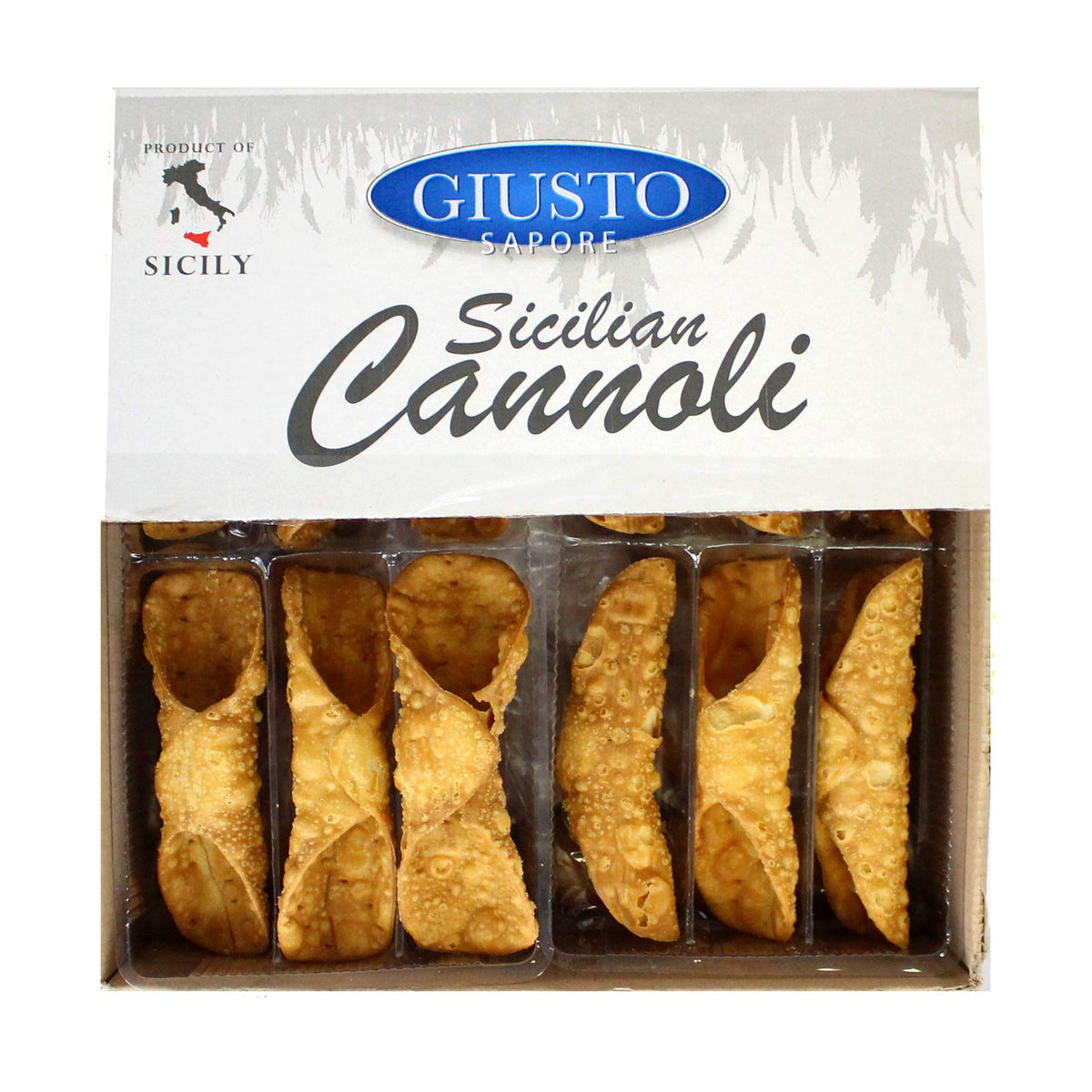 Giusto Sapore Sicilian Cannoli Shells – Large, 48 Shells – Imported from Italy – Family-Owned Brand