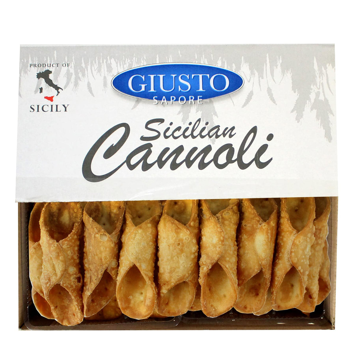 Giusto Sapore Sicilian Cannoli Shells - Small, 100 Count | Imported from Italy, Family-Owned Brand