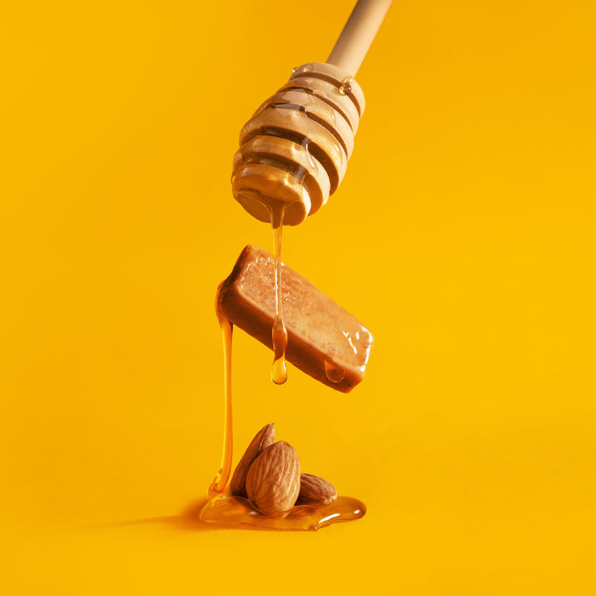 Bit-O-Honey Candy - Gluten-Free Honey Taffy with Roasted Almond Bits | 5 LBS Bulk