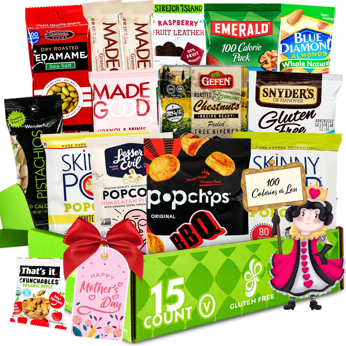 Gluten Free Palace 100 Calorie Snacks Variety Pack – 15 Count, Vegan & Gluten Free