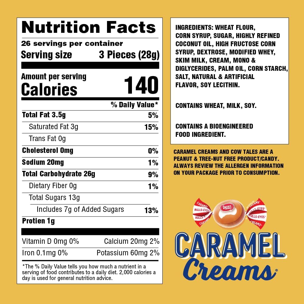 Goetze's Vanilla Caramel Creams - 2 lb Bag (32 oz) – Fresh from the Factory
