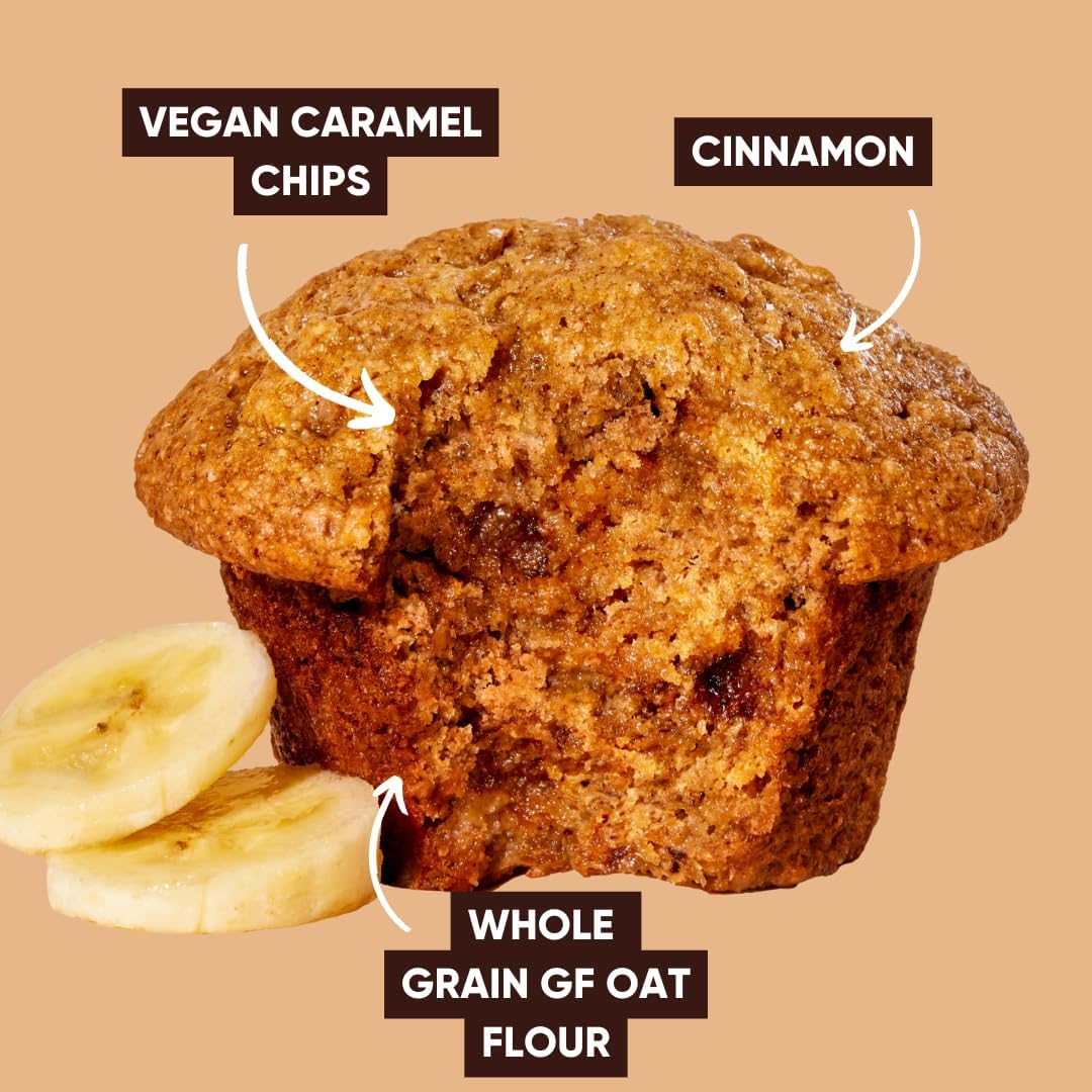 GoNanas Banana Bread Mix Variety Pack – Original, Chocolate Chip & Salted Caramel (3 Pack) | Vegan, Gluten Free