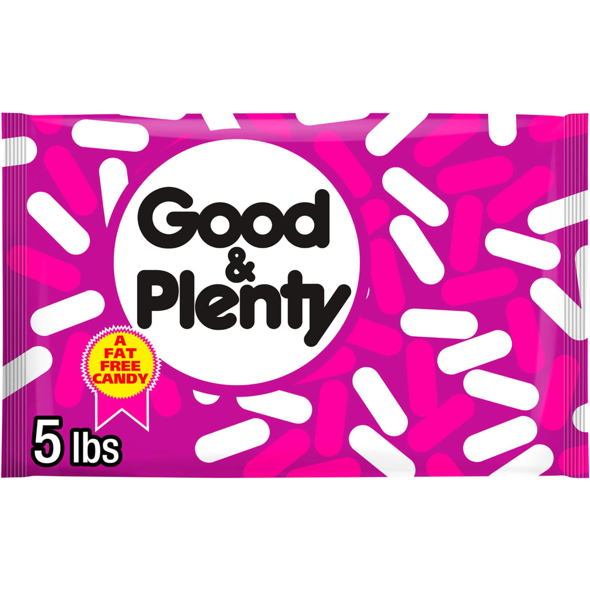 GOOD & PLENTY Licorice Candy Bulk Bag – Fat-Free 5 lb