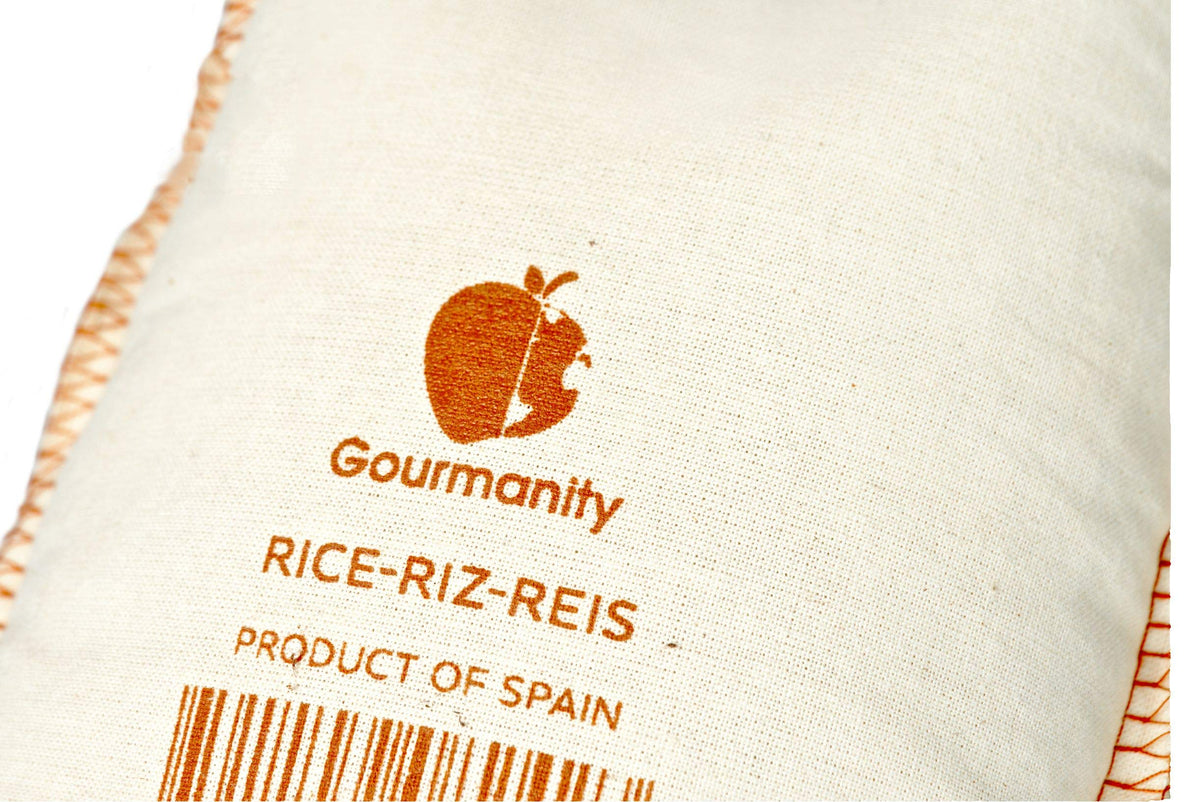 Gourmanity Spanish Paella Rice – Authentic Valencia Short-Grain (Bahia-Senia), Gluten Free, 2x2.2 lb Pack