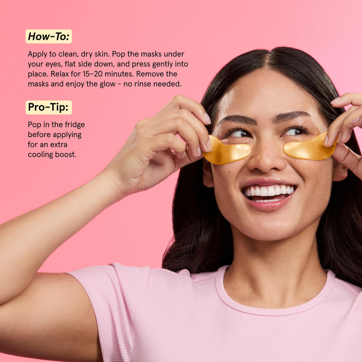 grace & stella Award Winning Under Eye Mask - Birthday Gifts for Women - Gel Eye Patches for Dark Circles, Puffy Eyes, Wrinkles, Undereye Bags - Gifts for Teen Girls - Vegan (48 Pairs, Gold)