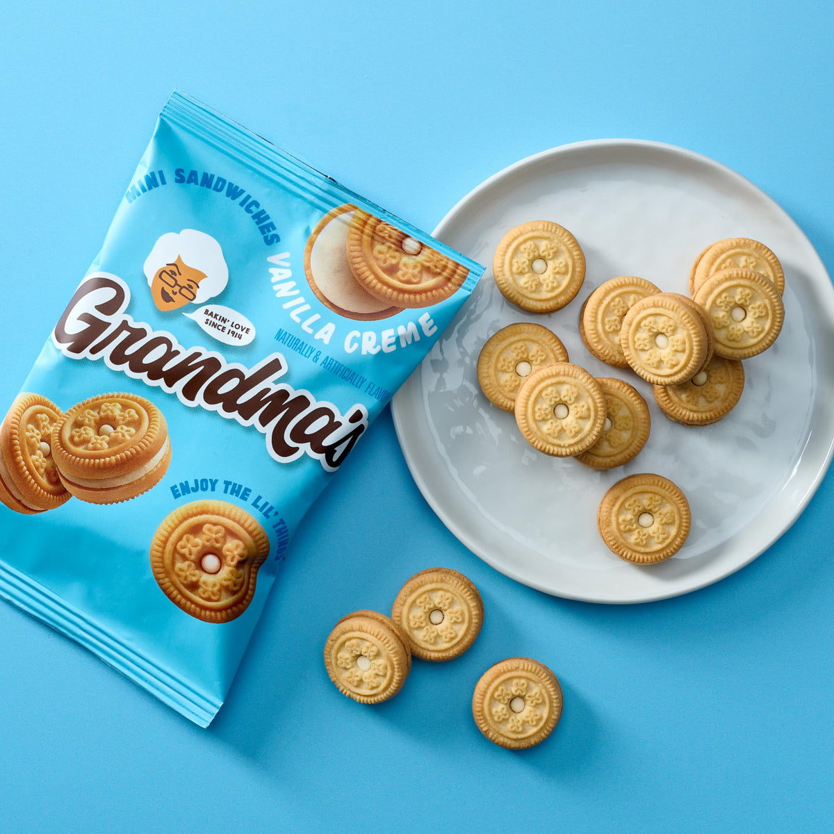Grandma's Cookies Mini Cookies Variety Pack – 30 Single-Serve Bags