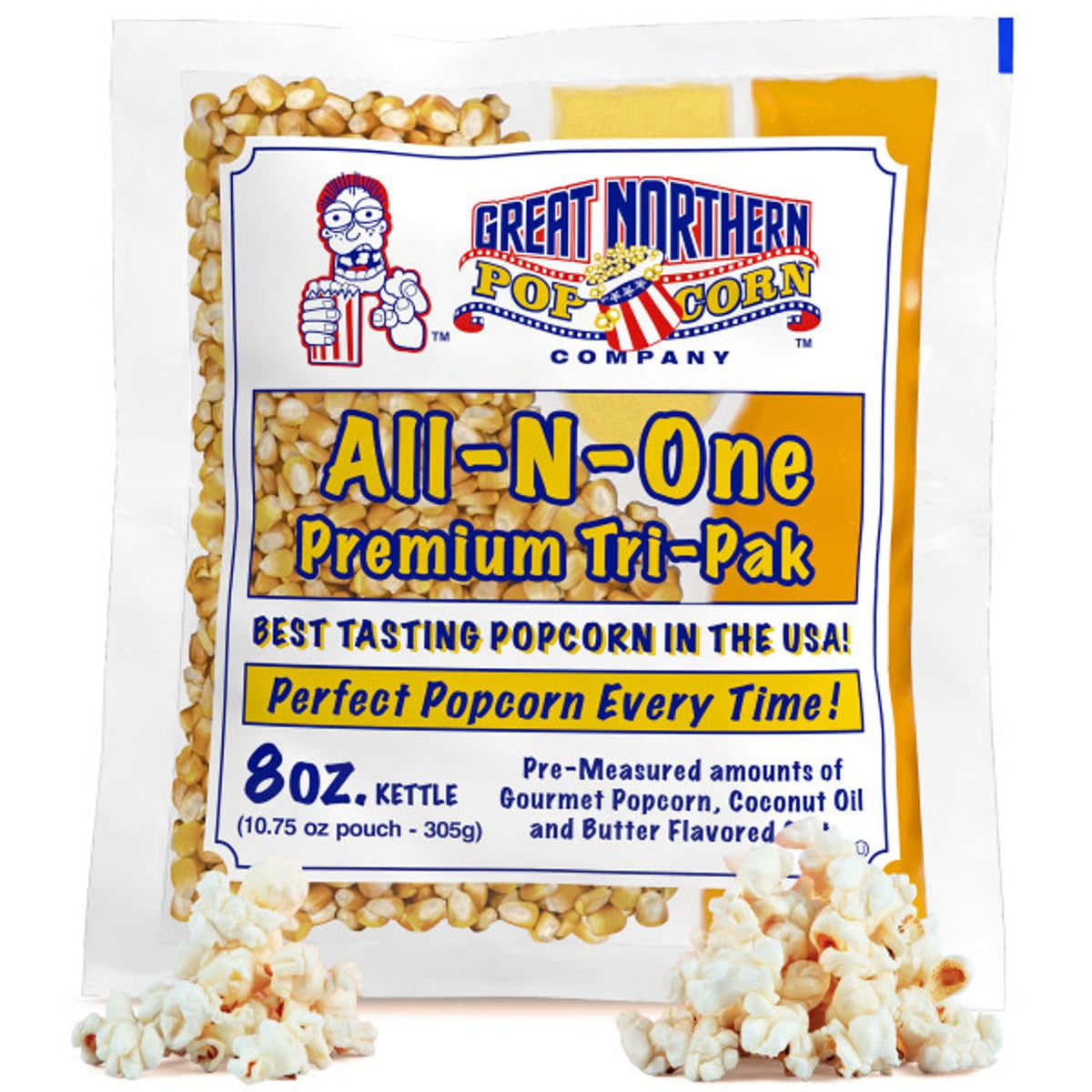 Great Northern Popcorn Company - Movie Theater Style 12-Pack Popcorn Packs