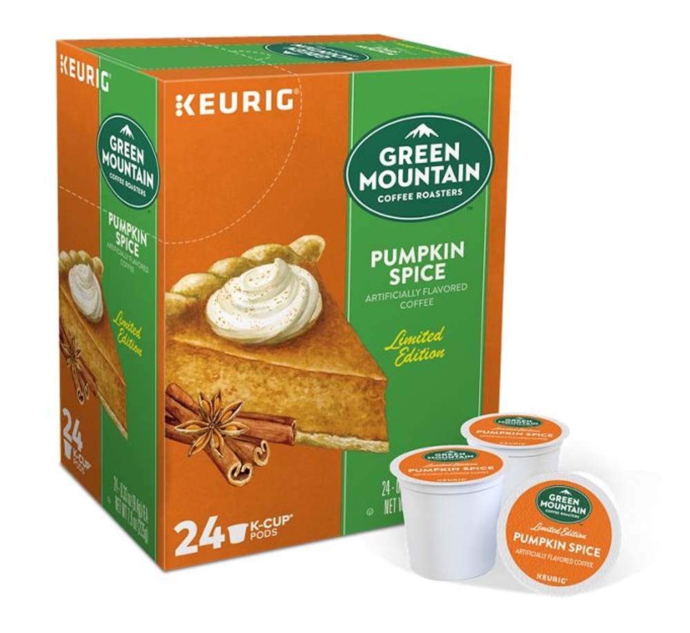 Green Mountain Pumpkin Spice K-Cups | 24-Count Keurig Pods | Green Mountain Coffee Roasters