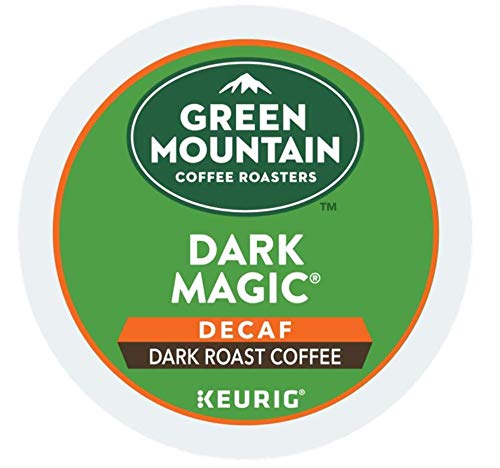 Green Mountain Dark Magic DECAF Extra Bold Keurig K-Cups – 96 Count (4-Pack)