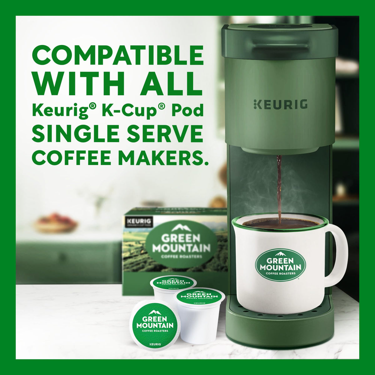 Green Mountain Coffee Roasters Dark Magic, 60 K-Cup Pods – Extra Bold Arabica