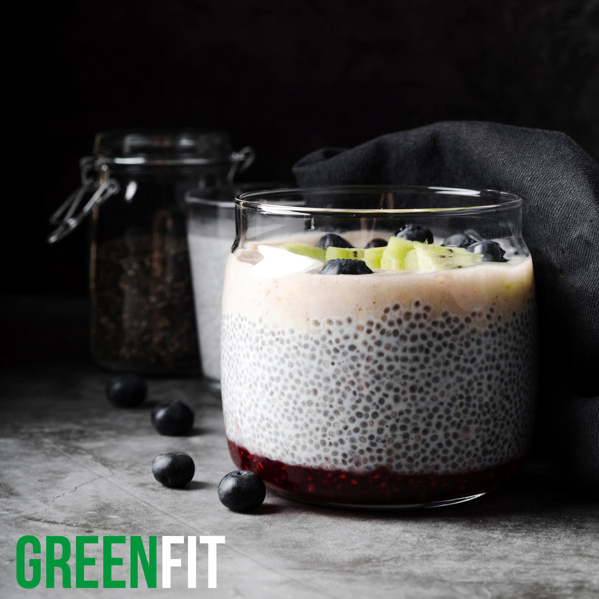Greenfit Premium Bulk Chia (5Lbs) | A+ Grade, Non-GMO, Gluten-Free, Vegan