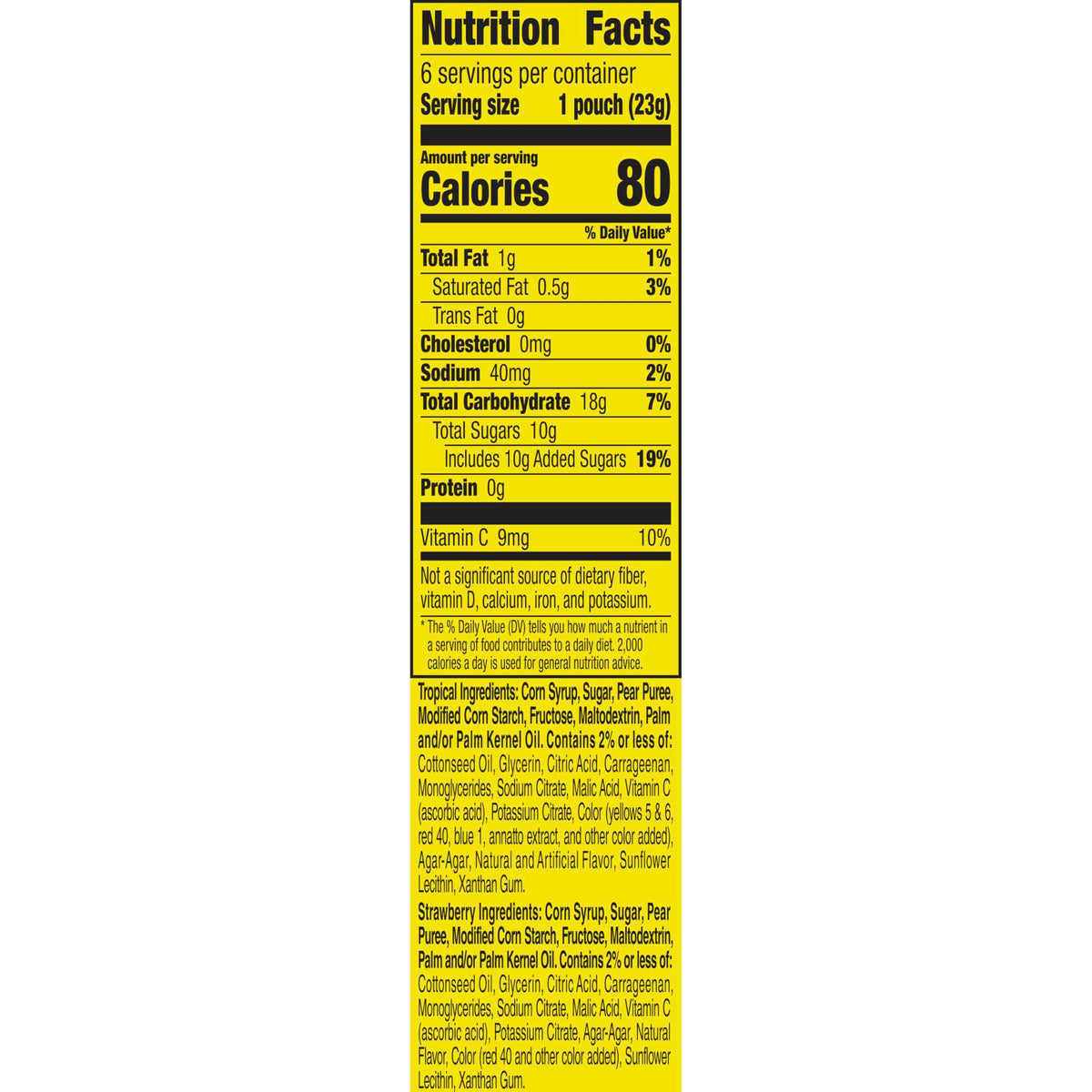 Gushers Fruit Snacks Variety Pack – Tropical & Strawberry, 10 Boxes