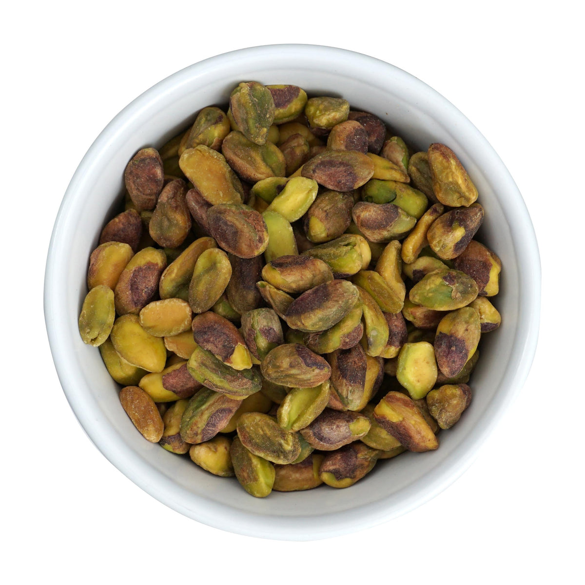 Hampton Distribution Pistachio Meats Roasted with Sea Salt – 1 lb Bulk No-Shell Pistachios