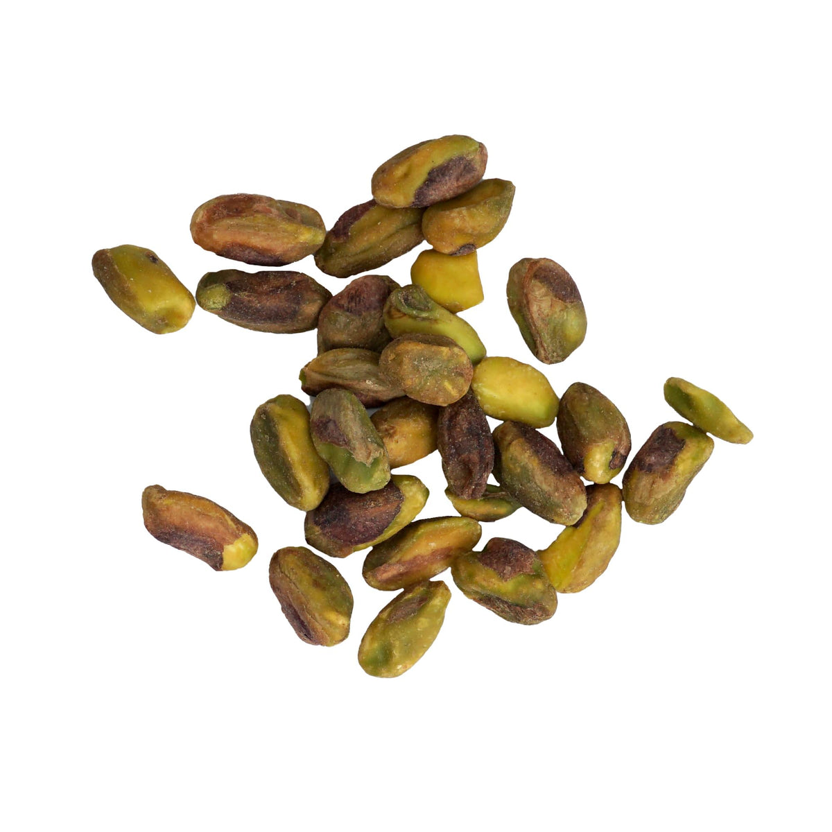 Hampton Distribution Pistachio Meats Roasted with Sea Salt – 1 lb Bulk No-Shell Pistachios