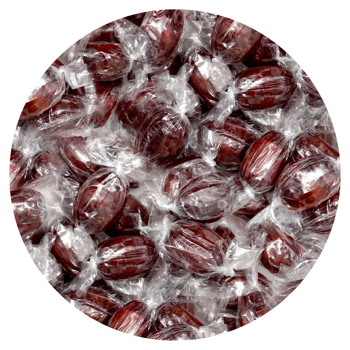 Root Beer Barrels Hard Candy – 4lb Bulk Bag (≈260 pcs) | The Hampton Popcorn Company