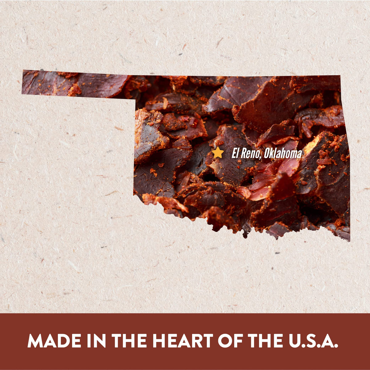 Hardtimes Handcrafted Beef Jerky - Black Pepper Flavor - 8 oz Jar