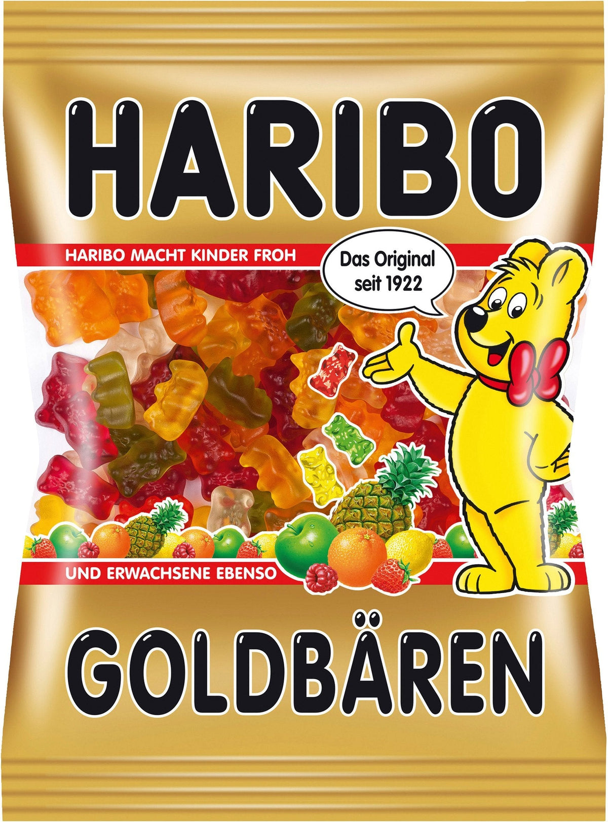 Haribo Goldbaren (Gold Bears) – 6 x 200 g Pack | Made in Germany