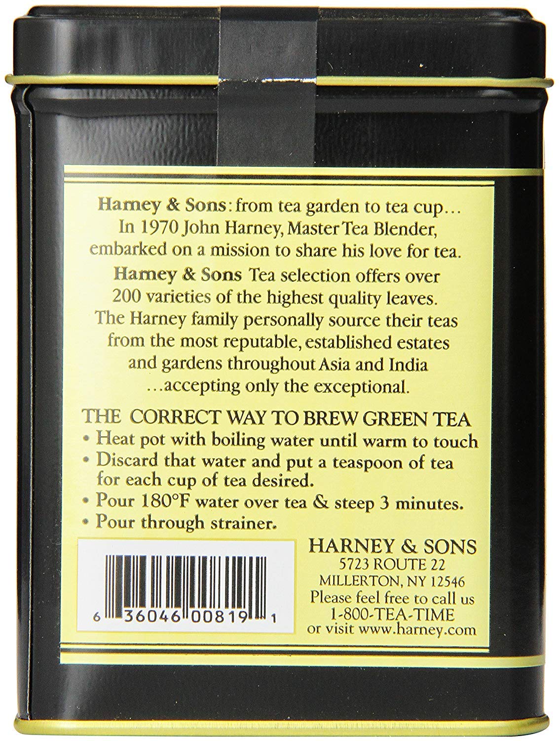 Harney & Sons Japanese Sencha Tea | 8 oz Loose Leaf Green Tea