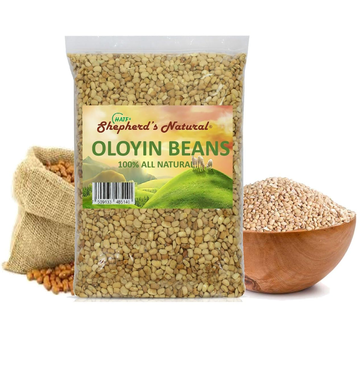 Oloyin Honey Beans by Shepherd's Natural – 4 lb West African Beans for Akara, Moi Moi & Gbegiri