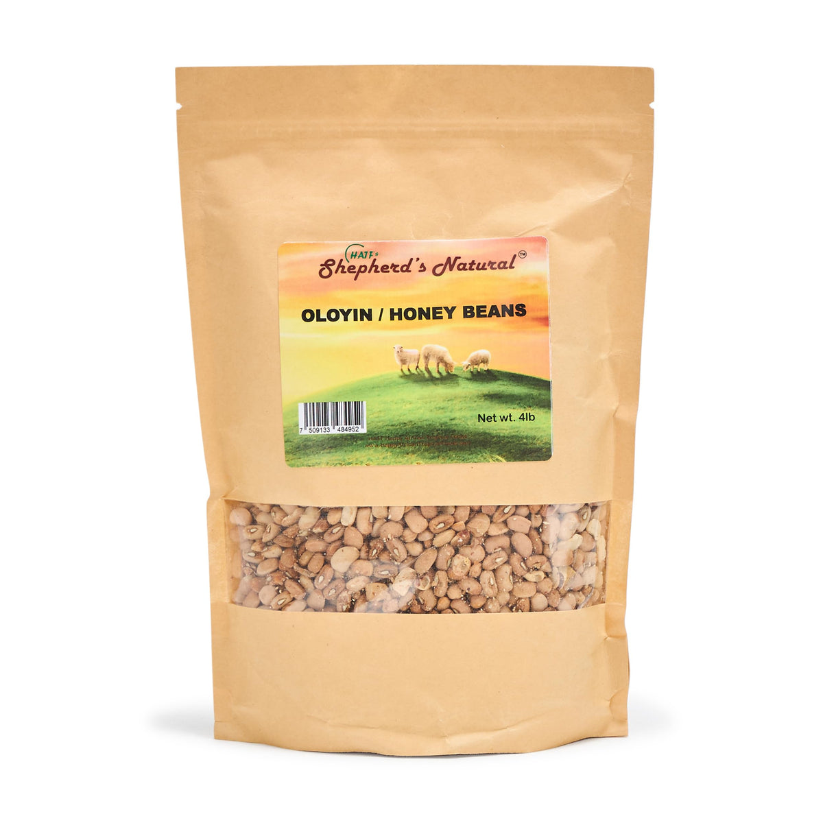 Oloyin Honey Beans by Shepherd's Natural – 4 lb West African Beans for Akara, Moi Moi & Gbegiri