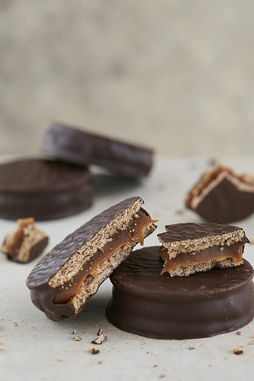 Havanna Alfajores Argentinos – Traditional Argentine Dulce de Leche with Semi-Sweet Havanna Chocolate (Box of 12)