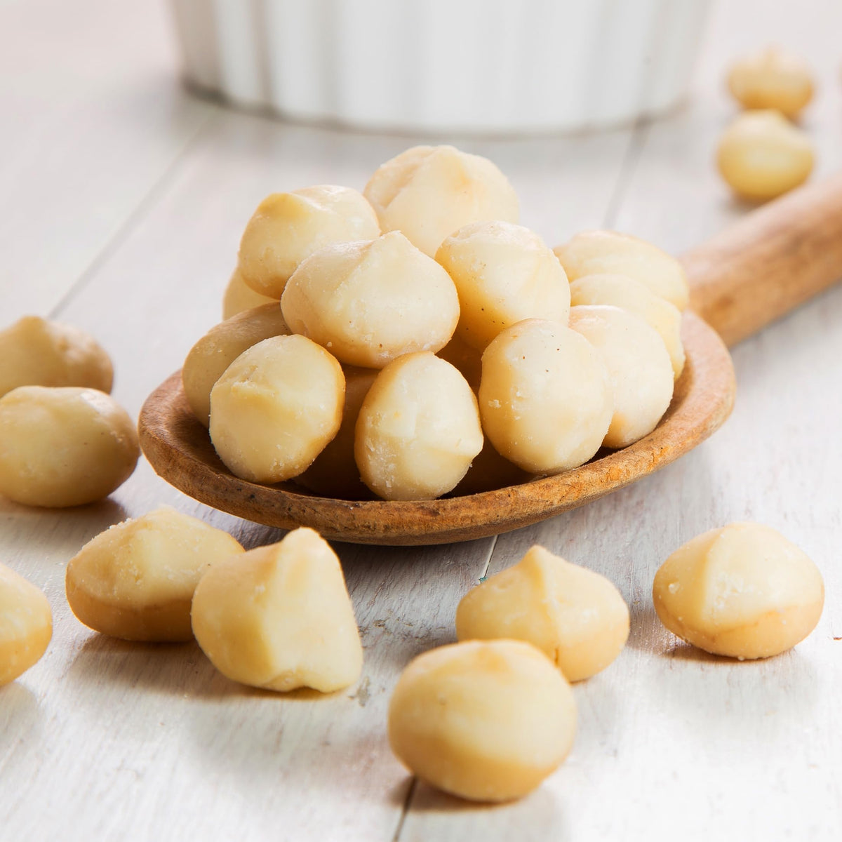 Hawaiian Macadamia Nut Company Dry Roasted Macadamias with Sea Salt – 24 oz, Gluten-Free & Non-GMO
