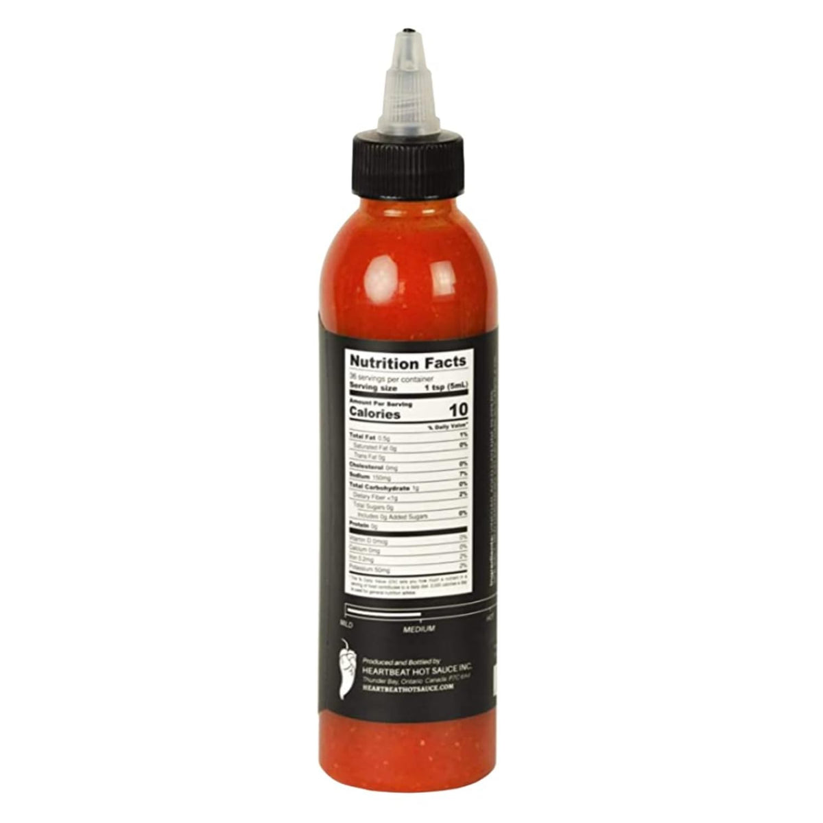 HEARTBEAT HOT SAUCE CO. Heatonist Poirier's Louisiana Style Hot Sauce – 3-Pack, 6 Fl Oz Each
